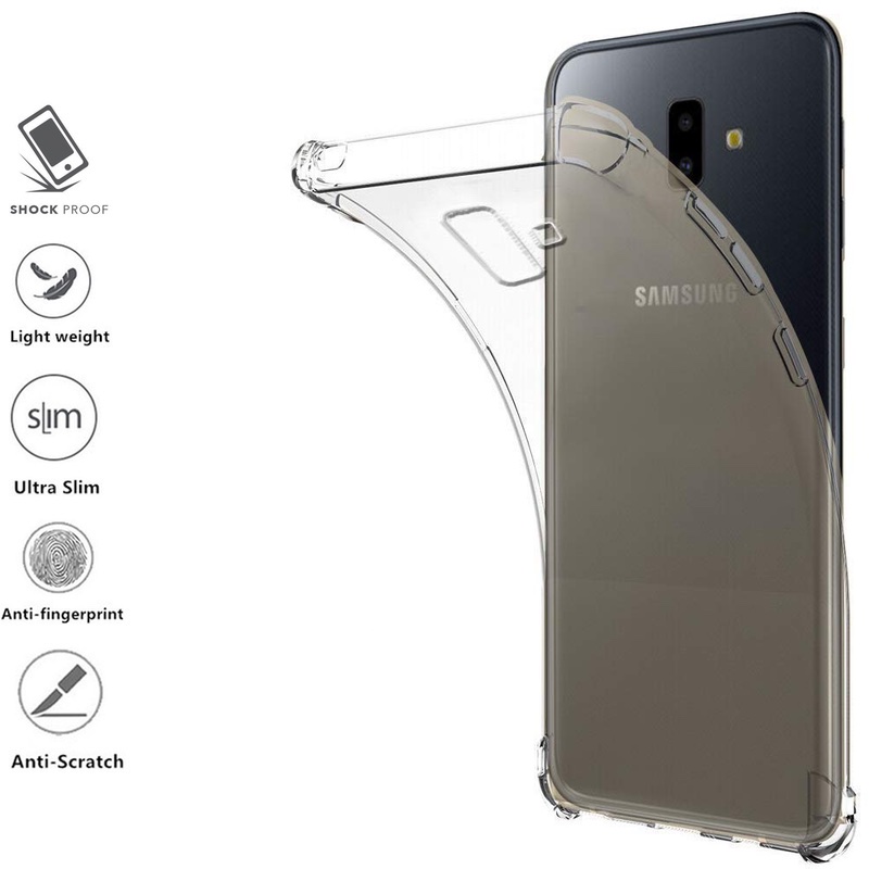 Silikoninis-Anti shock 1 mm. storio dėklas (GALAXY J6 PLUS) Silikoninis-Anti shock 1 mm. storio dėklas (GALAXY J6 PLUS)